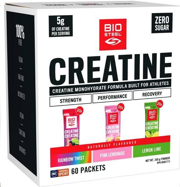 BioSteel Creatine, Variety Pack, 60-count (24111)