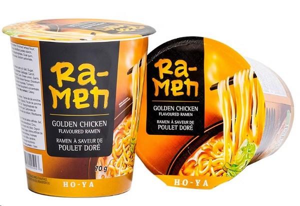 HO-YA Golden Chicken Flavoured Ramen, 12-pack (00626)