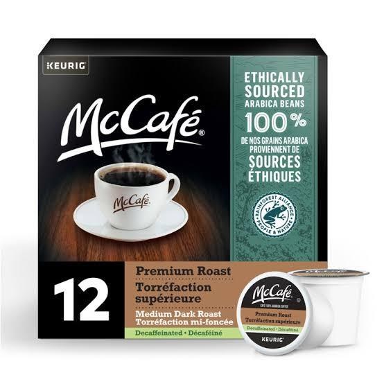Keurig McCafe PremRoast Medium Dark Decaf Pods - 12ct (6) (60825)