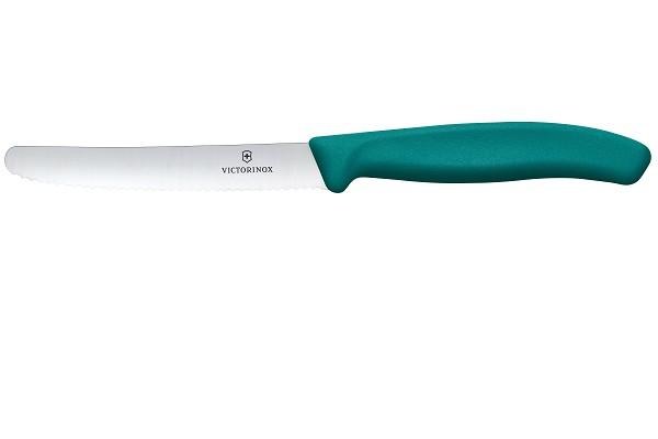 Victorinox 4.5" Tomato Knife Teal Handle - 1/Each (6.7834.C1)(19148)