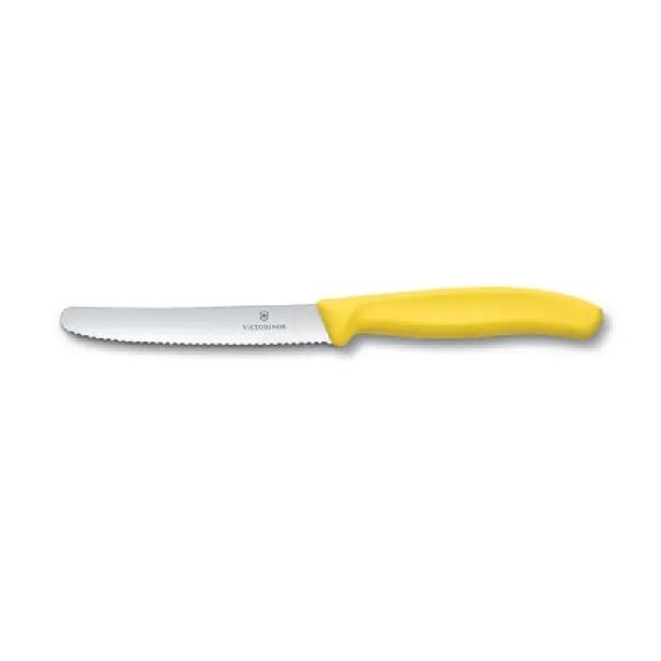 Victorinox 4.5" Tomato Knife Yellow Handle - 1/ Each (6.7838.C1)(19152)