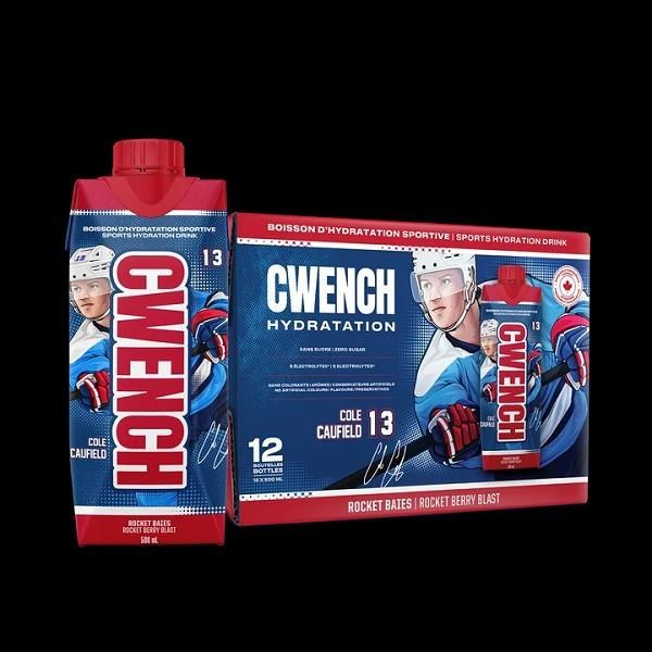 CWENCH Hydration 12 x 500ml - Rocket Berry Blast (58108)