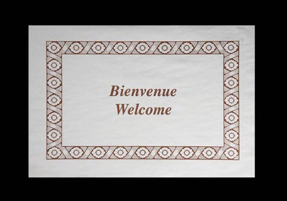 Placemats - Welcome Placemats- 1000/case (00150)