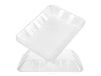 Foam Tray - White - 4D/4P - 250 per sleeve (2) -