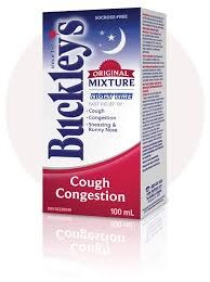 Buckley's Original Mixture Bedtime Cough & Cold - 100ml (12cs)(01997)