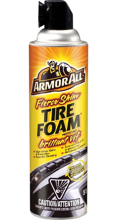 Armor All Fierce Shine Tire Foam - 510g (40410) (6) *SOLD BY UNIT*