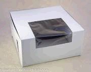 Box - Cake with WINDOW(cello) 10x10x5 - SB-CW-0135 - 100/Case (20135) eb-cb-1166(00166)