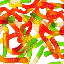 Gummy Zone Wacky Wormies - 1kg (12) (89584)