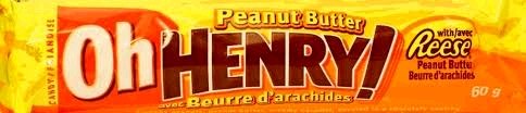 Hershey Oh Henry Peanut Butter - 24/BOX (9) (49283)