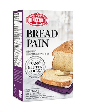 Duinkerken Gluten-Free Bread Mix  500g (6) (00001)