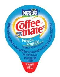 Coffee Mate French Vanilla Liquid Ind. 11ml - 180/Case (46240)