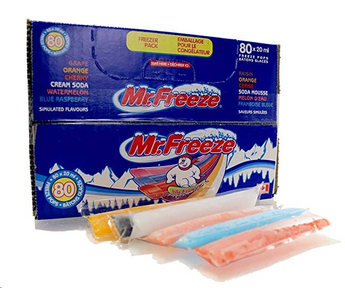 Mr. Freeze Regular Freezies (Small Box) 20ml - 80/BOX (70020)