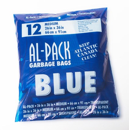 AL-PAK 26 X 36 Blue Garbage Bag -12 Case (20) (01111)