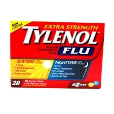 Tylenol ES Flu Combo (Day/ Night) - 20/PACK (24) (31739) EACH
