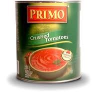 Primo Foods Tin Crushed Tomato (No Salt Added) - 2.84L - (6)(00413)