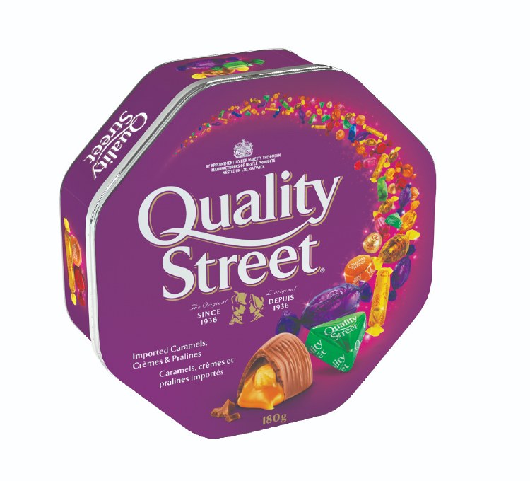 Quality Street Candy (Tin) (49211) 180g (12) Kays Wholesale INC