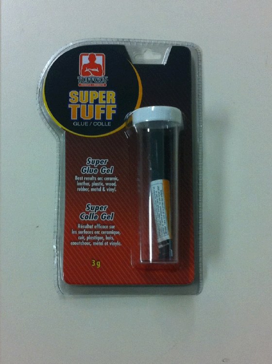 Super glue gel - Super Tuff/Tuff Guy - 3g tube (90011) (24)