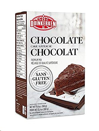 Duinkerken Gluten Free Premium Chocolate Cake Mix - 380g (6) (00018)