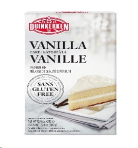 Duinkerken Premium Gluten free Vanilla cake mix - 380g (6) (00017)
