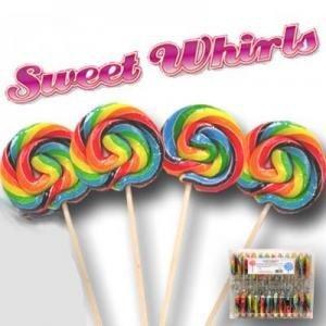 Sweet Whirls Lollipops - 24/PKG (1) (20312) (20252)