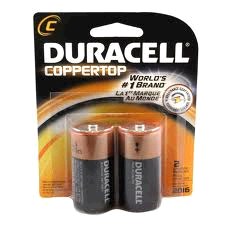 Duracell Coppertop C - 2/Card (48) (21401)