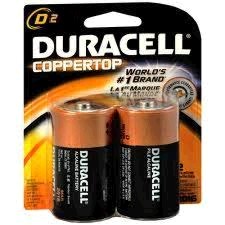 Duracell Coppertop D2 - 2 per card (21301/26513) (48)