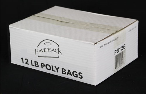 Polykar Poly Bag - 12LB - 500/BOX (00089)
