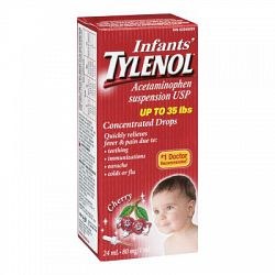 Tylenol infant drops - cherry - 24ml (14206) - 24/case