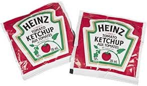 Heinz Mega Portioned Ketchup - 26ml (30026) CASE(396)