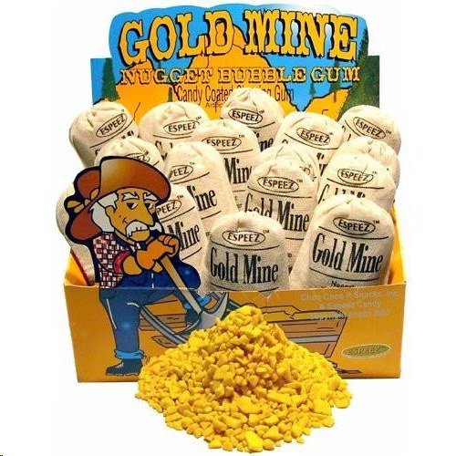 Gold Mine Nugget Bubblegum - 12/BX (12) (11224)