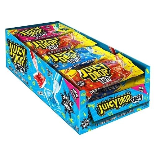 Juicy Drop Taffy Bag - 16/Box (12) (10582)