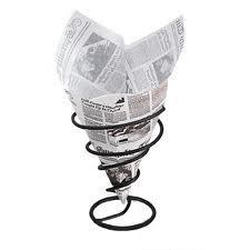 Basket Liner, Newsprint - 2000/CS - SOLD BY CASE - (1) (18192) (135159)