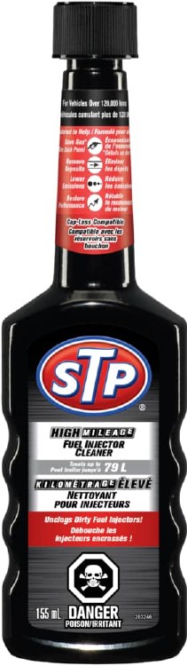 STP High Mileage Fuel Injector Cleaner - 155 ml (11084) (12)