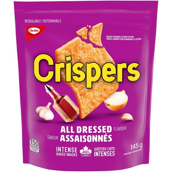 Crispers All Dressed - 145g (12) (02652)