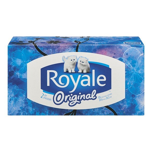 Royale Facial Tissue 2Ply 126ct (36) (71151) Kays Wholesale INC