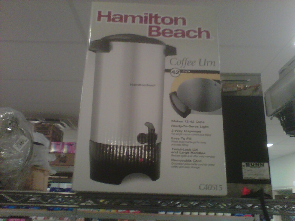 Hamilton Beach 40515 42-Cup Electric percolator