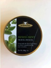 Simpkins Candy in Tins Mixed Mint - 200g (12) (62448)