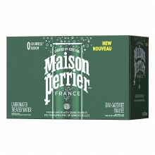 Perrier Natural Carbonated Water 330mL - 8/PKG - SOLD  BY PKG - (3) (21660)