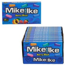 Mike & Ike Org/Berry Blast Floor Display PPK - 72ct