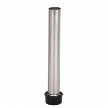 Overflow Pipe /Stopper - 12" Brass Nickel Plated