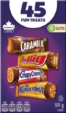 Cadbury Halloween Assorted - 45pk (15) (01253)