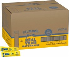 Hellmann's Mayonaise Portion Gluten Free - 210 x 11ml (00006) CASE