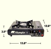 Additional picture of Portable Butane Stove, Single Burner (07106)