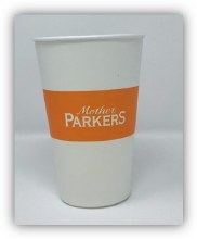 Mother Parkers Hot Cup 12oz- 30/slv  (20)(28790)DWTG12ST