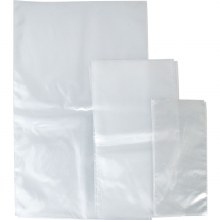 Poly Bag 10 lb- PB1020100 7x3x20 Clear-100/box (10)(15200)