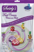 Swirly's Fruit Cream Hard Candy Bag- 120g (16)(20504)