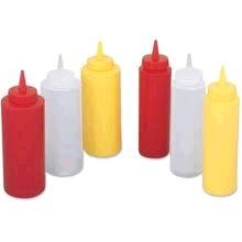 Wide Mouth Squeeze Bottle 12oz, Clear - SOLD BY EACH - (1) (82527)