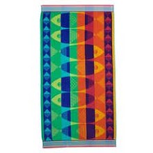 Woven Jacquard Terry Beach Towels