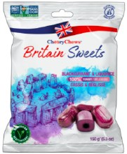 Britain Sweet Black Currant & Licorice 150g - Sold By each(19083)(24)