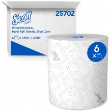 Kimberly Clark - Scott "ICON" Hard Roll Paper Towel - 7.5" x 1150' White - 6/case (25702)